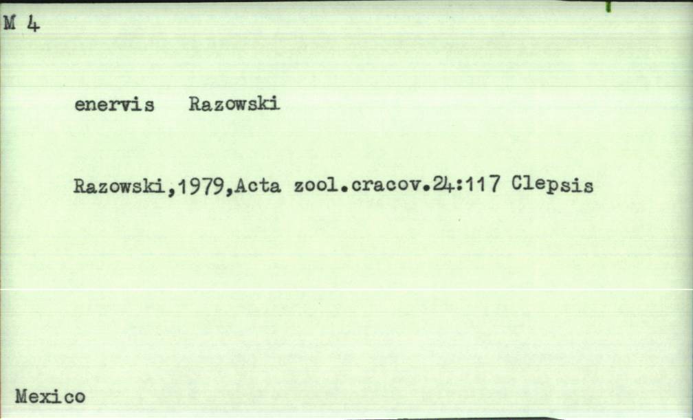 front of card